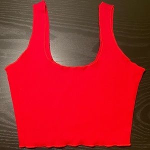 BASIC RED TANK PERFECT FOR SUMMER!